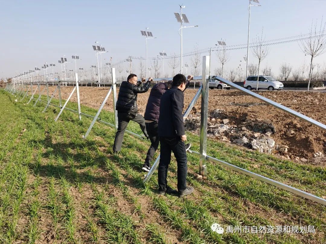禹州市这个乡镇的一处违法占地被强拆