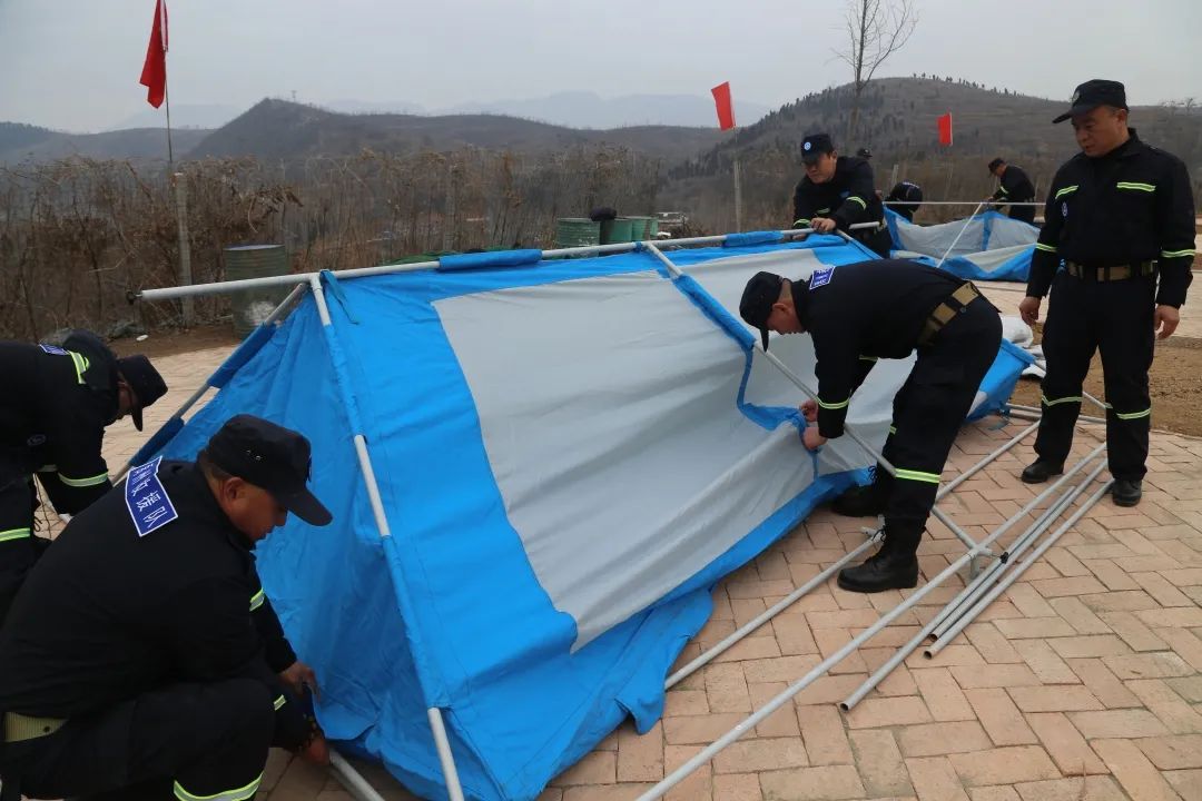 现场直击！禹州应急救援协会奔赴鸠山