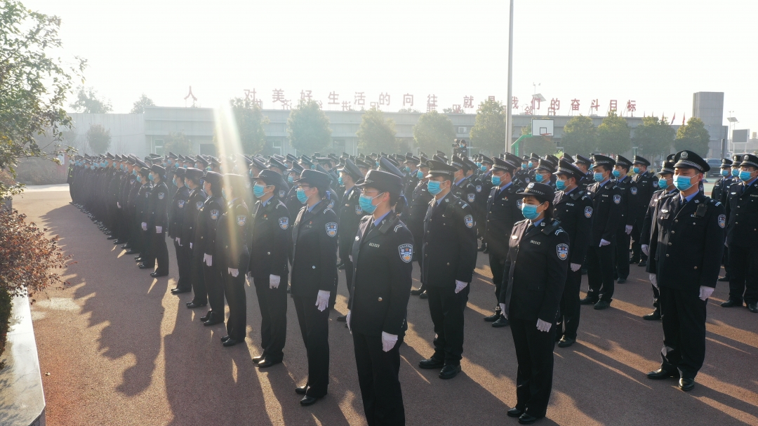 禹州市公安局森林公安分局、禹州市公安局森林警察大队正式挂牌