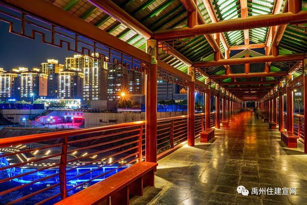 禹州市住建局 12月份全市夜景亮化工作情况