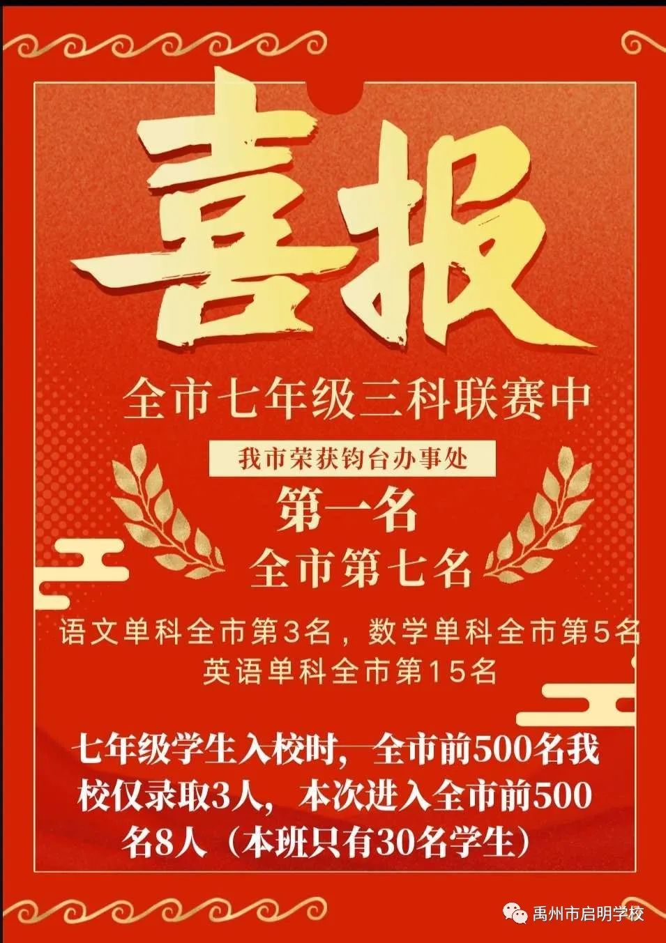 禹州市启明学校2021春季招收少量插班生！！！