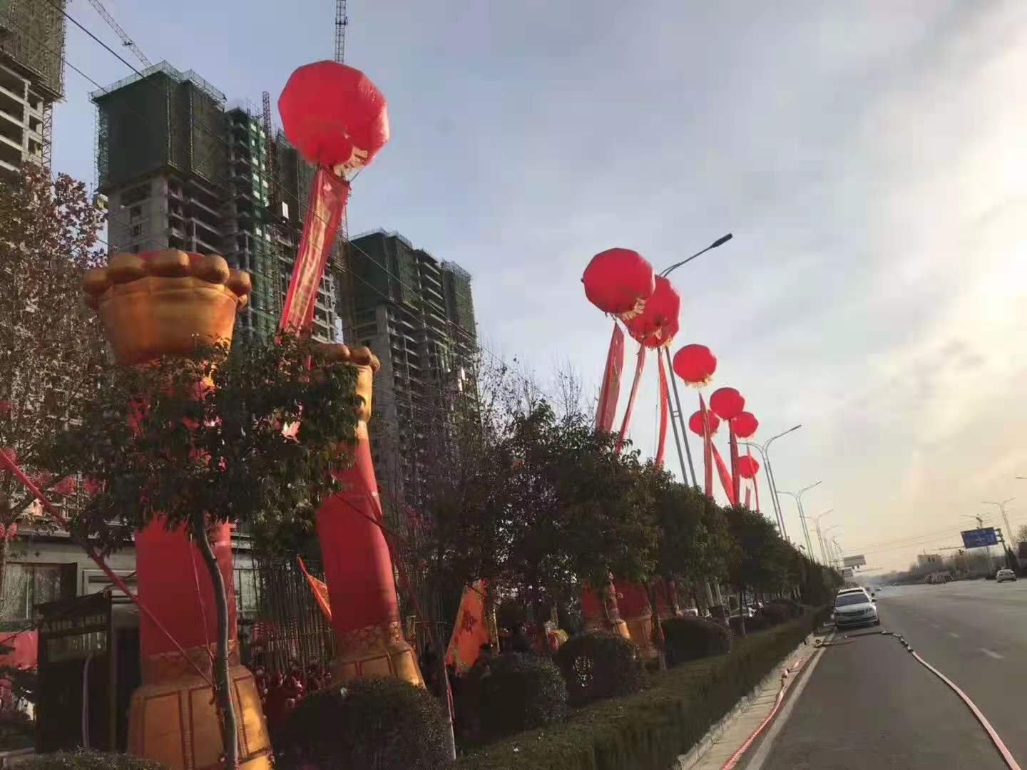 热烈庆祝禹州宏基雅苑全线封顶