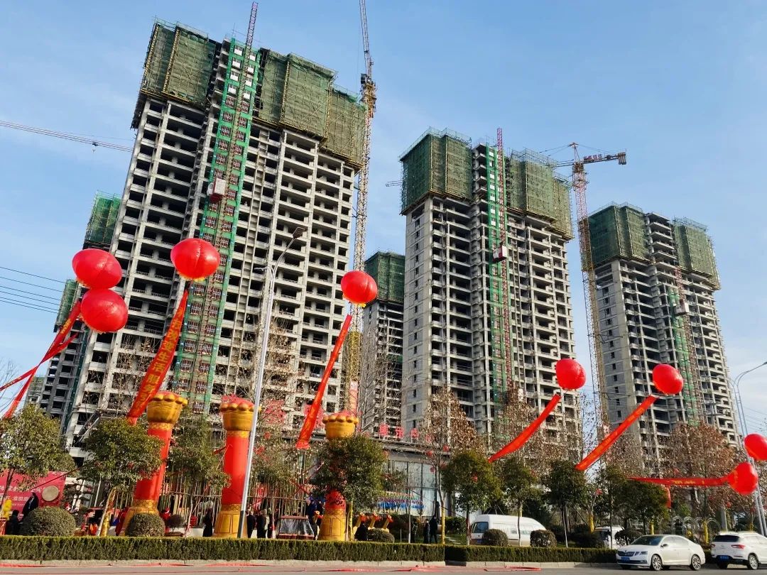 禹州宏基雅苑全线封顶