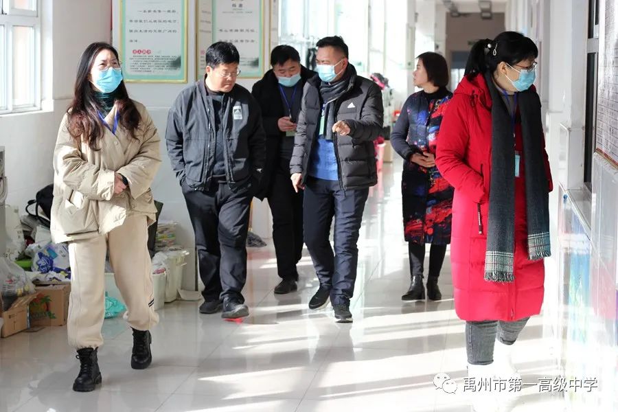许平济联考开考，禹州一高师生同步答卷