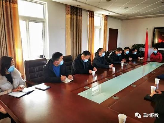 禹州中专升学部教学管理人员到襄县职教中心交流学习