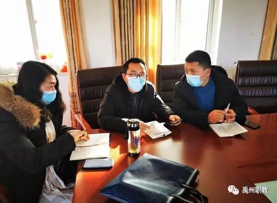 禹州中专升学部教学管理人员到襄县职教中心交流学习