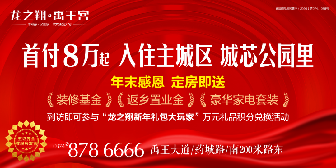 禹州龙之翔禹王宫推介会圆满成功！