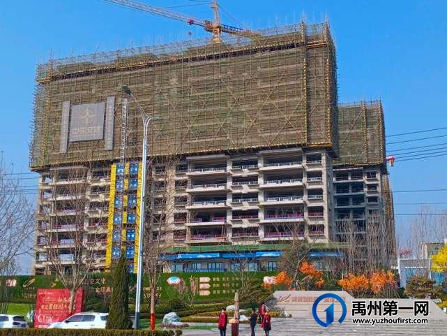 禹州碧桂园2月份工程进度