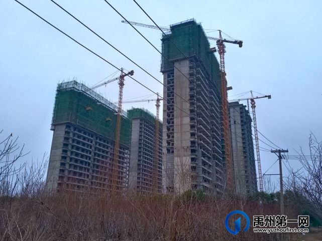 禹州林溪尚院2月份工程进度