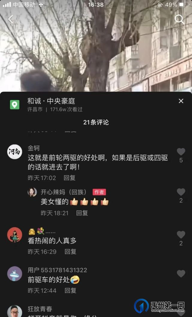 惊险!禹州南城门附近一私家车悬于河道上方!原因或为... 惊险!禹州南城门附近一私家车悬于河道上方!原因或为...