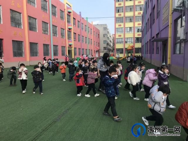禹州市市直第四幼儿园消防演练 平安校园 禹州市市直第四幼儿园消防演练 平安校园