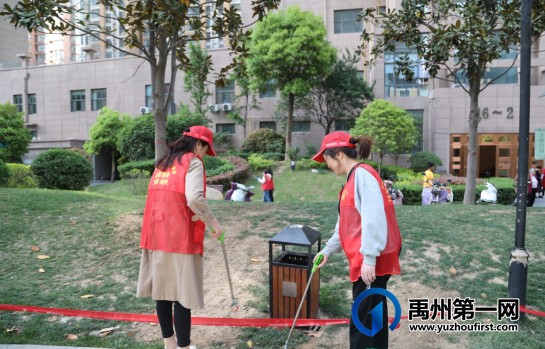 禹州市文广旅局志愿者进社区清洁打扫暖人心 禹州市文广旅局志愿者进社区清洁打扫暖人心