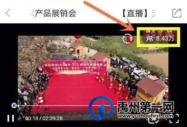 火了!8.43万人围观的禹州直播是什么场面? 火了!8.43万人围观的禹州直播是什么场面?