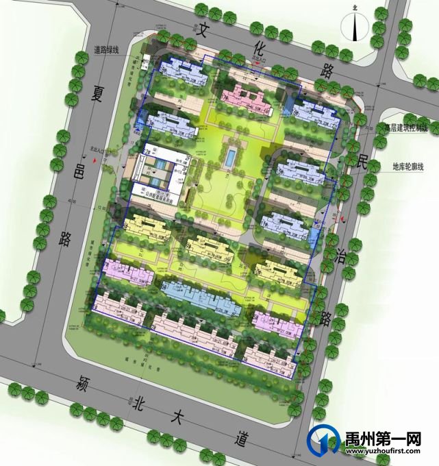 禹州龙悦府项目修规批前公示 禹州龙悦府项目修规批前公示