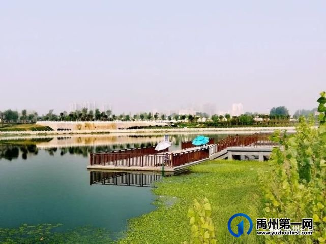 禹州颍河登善湖城市山地公园风光 禹州颍河登善湖城市山地公园风光