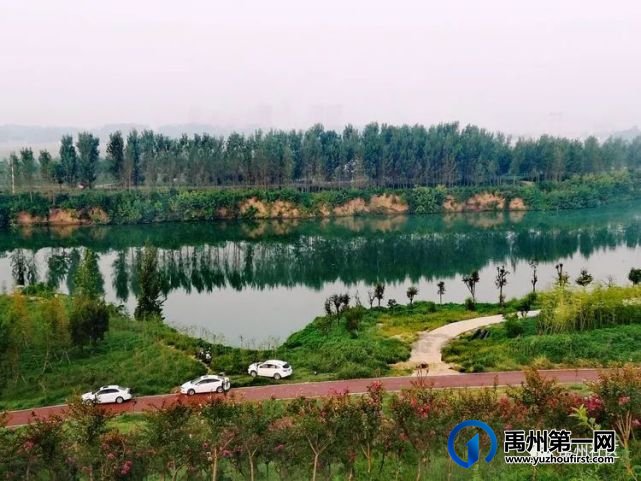 禹州颍河登善湖城市山地公园风光 禹州颍河登善湖城市山地公园风光