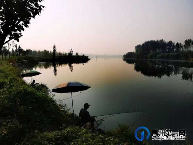 禹州颍河登善湖城市山地公园风光 禹州颍河登善湖城市山地公园风光
