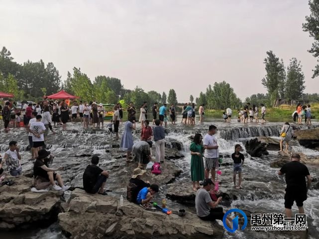 禹州新增一网红打卡地“范坡黄果树瀑布”