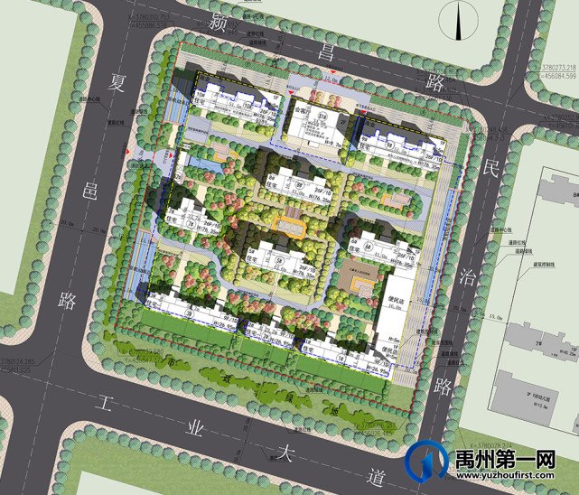 禹州建业新筑修规批前公示 禹州建业新筑修规批前公示