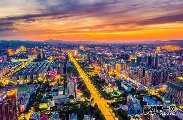 喜迎建党100周年 !亮化工程让禹州夜景璀璨如画 喜迎建党100周年 !亮化工程让禹州夜景璀璨如画