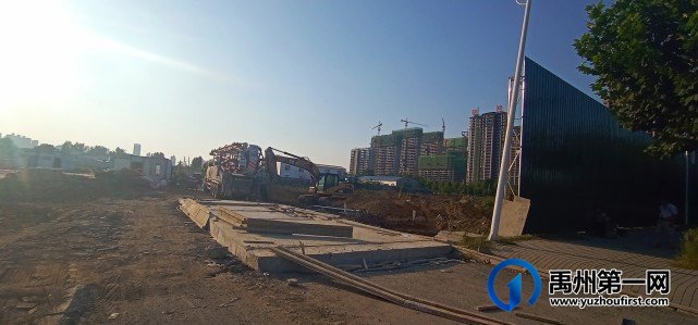 禹州恒达东郡9月实景进度实拍 禹州恒达东郡9月实景进度实拍