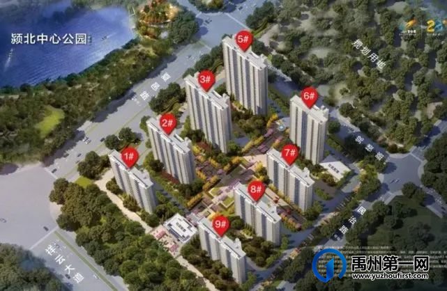禹州颍北新区5万人超大社区规模已形成! 禹州颍北新区5万人超大社区规模已形成!
