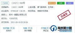 禹州市区核心地段两宅地网拍，1地块溢价近50%