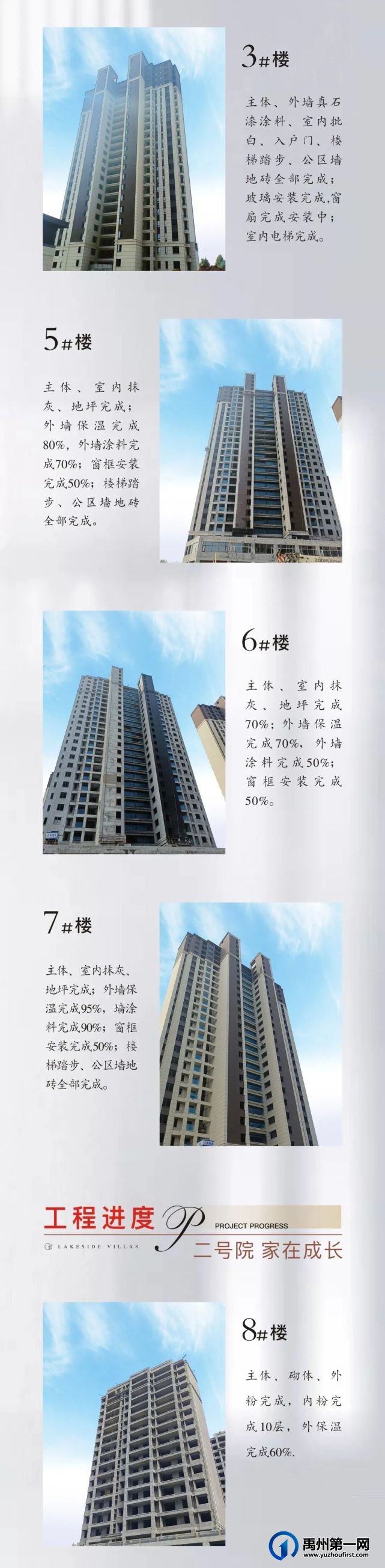 禹州海盛湖滨豪庭十月工程进度丨金秋意渐浓，执笔寄家音！