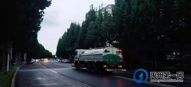 禹州环卫:秋风起落叶急 环卫工人忙清理 禹州环卫:秋风起落叶急 环卫工人忙清理