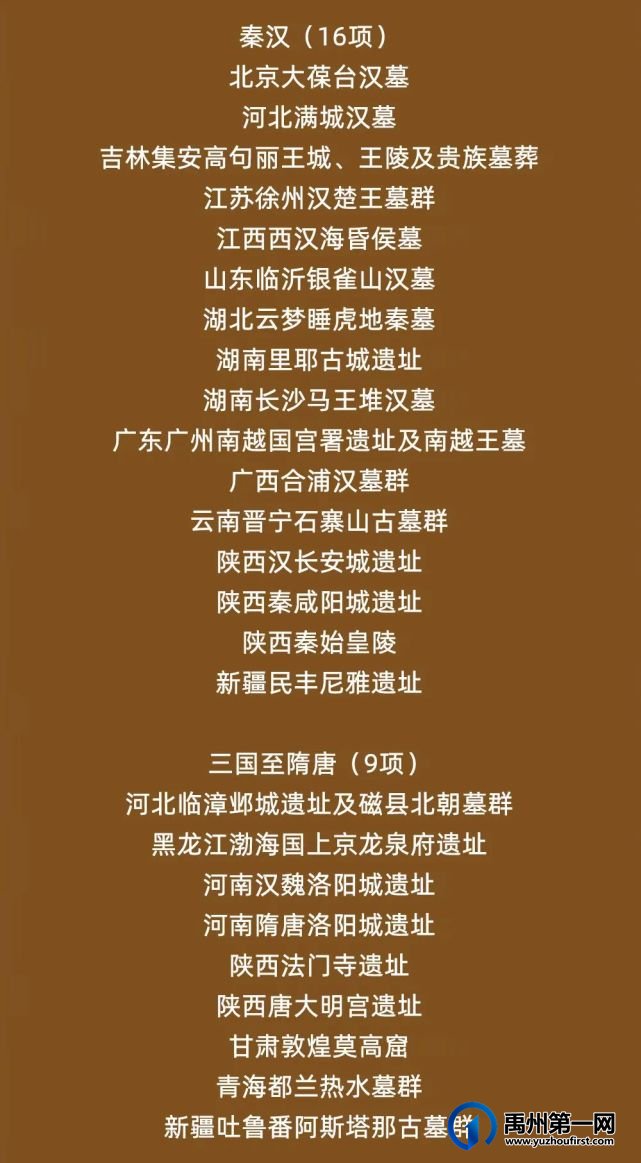 国家重磅发布!禹州占1席! 国家重磅发布!禹州占1席!