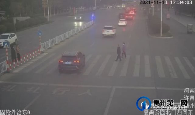 禹州曝光最新一批斑马线前不礼让行人 禹州曝光最新一批斑马线前不礼让行人