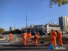 禹州环卫：开展环境卫生“大扫除” 助力人居环境整治攻坚行动