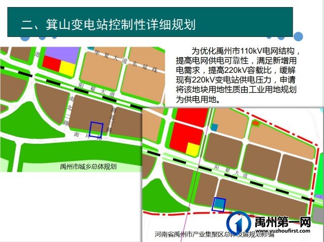 禹州220千伏箕山(禹州南)输变电工程选址、控规调整及线路走径批前公示 禹州220千伏箕山(禹州南)输变电工程选址、控规调整及线路走径批前公示