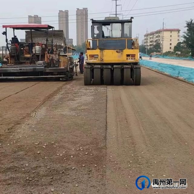 打通老城主干道 禹州华夏大段西段顺利通车 打通老城主干道 禹州华夏大段西段顺利通车