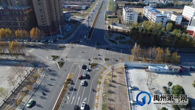 打通老城主干道 禹州华夏大段西段顺利通车 打通老城主干道 禹州华夏大段西段顺利通车