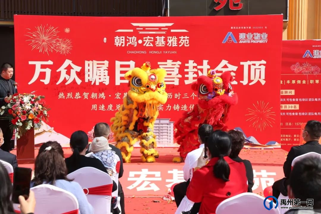 襄城朝鸿宏基雅苑7号楼历时三个月喜封金顶