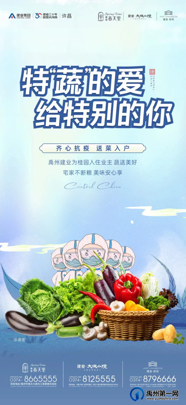 禹州建业为业主送菜上门,“蔬”送美好! 禹州建业为业主送菜上门,“蔬”送美好!