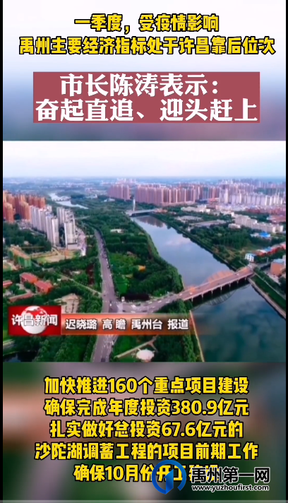 禹州沙陀湖调蓄工程开工建设时间定了! 禹州沙陀湖调蓄工程开工建设时间定了!