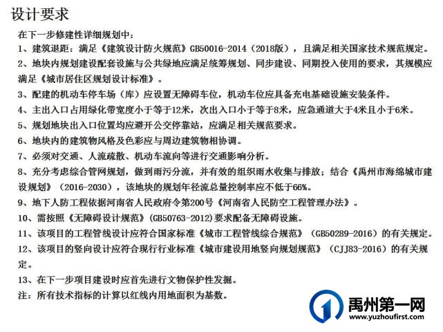 终于等到!禹州老城区规划出炉! 终于等到!禹州老城区规划出炉!