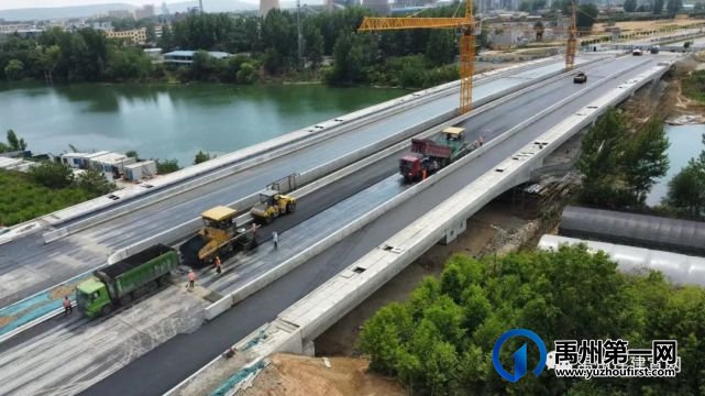禹州市颍北大道跨颍河桥正式通车 禹州市颍北大道跨颍河桥正式通车
