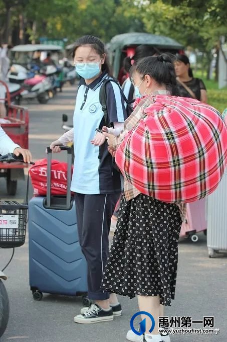 禹州一高 | 返校日,藏在肩膀上的父母的爱 禹州一高 | 返校日,藏在肩膀上的父母的爱