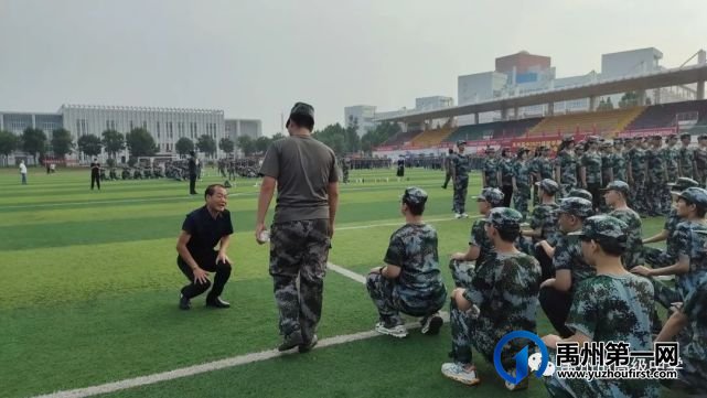 2022年禹州市高级中学高二新生军训掠影 2022年禹州市高级中学高二新生军训掠影