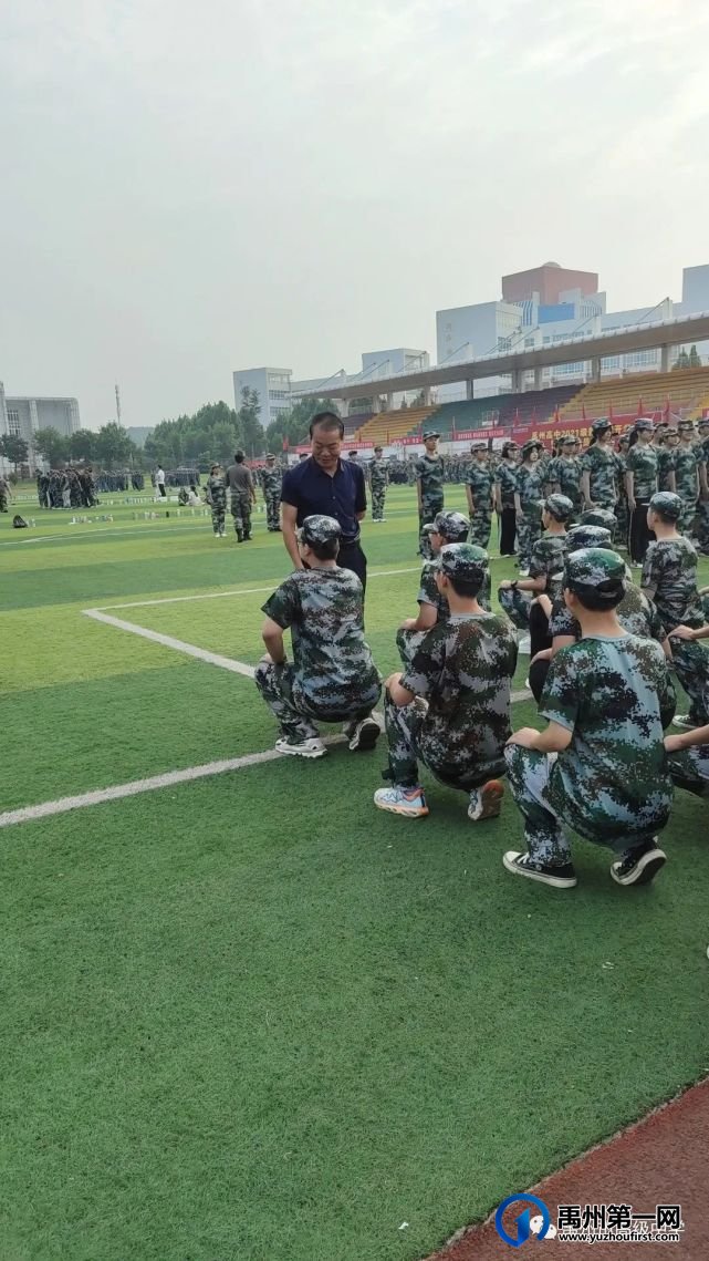 2022年禹州市高级中学高二新生军训掠影 2022年禹州市高级中学高二新生军训掠影