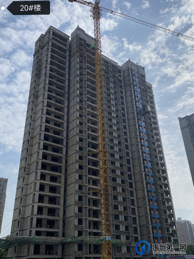 禹州新龙华庭九月家书:西地块最新的工程进度 禹州新龙华庭九月家书:西地块最新的工程进度