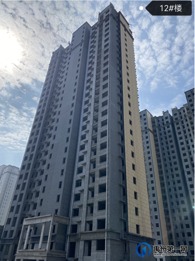 禹州新龙华庭九月家书:西地块最新的工程进度 禹州新龙华庭九月家书:西地块最新的工程进度