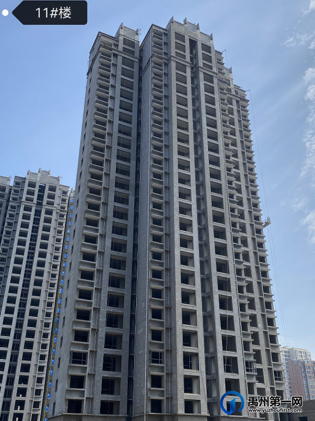 禹州新龙华庭九月家书:西地块最新的工程进度 禹州新龙华庭九月家书:西地块最新的工程进度