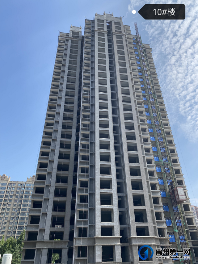 禹州新龙华庭九月家书:西地块最新的工程进度 禹州新龙华庭九月家书:西地块最新的工程进度