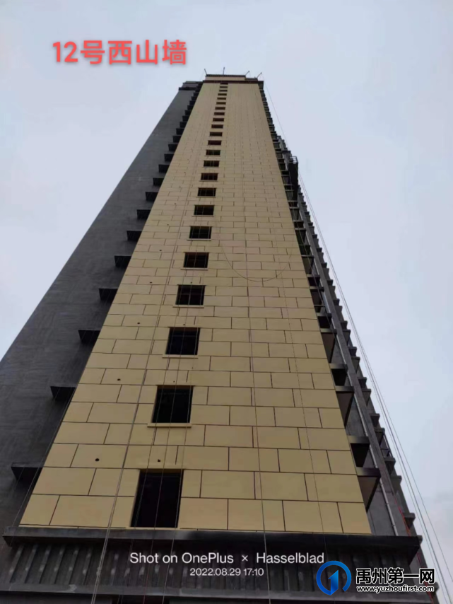 禹州新龙华庭九月家书:西地块最新的工程进度 禹州新龙华庭九月家书:西地块最新的工程进度