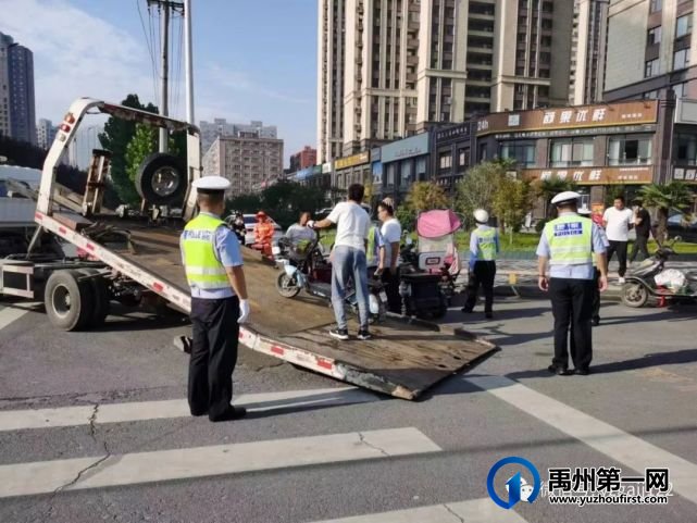 禹州交警严查无牌电动车上路行驶! 禹州交警严查无牌电动车上路行驶!
