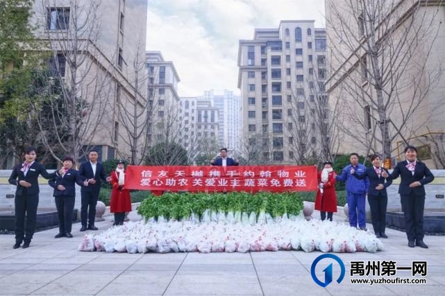 “蔬菜滞销,爱心助农,关爱业主”信友禹州在行动 “蔬菜滞销,爱心助农,关爱业主”信友禹州在行动